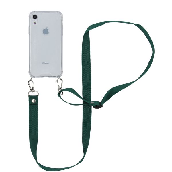 imoshion Backcover mit Band - Nylon Grün für das iPhone Xr