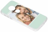 Gestalte deine eigene Moto E5 / G6 Play Gel Hülle - Transparent