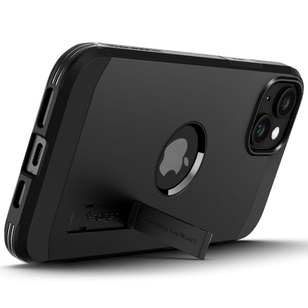 Spigen Tough Armor™ Case MagSafe für das iPhone 15 - Schwarz