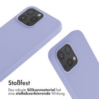 imoshion SilikonHülle mit Band Apple iPhone 16 Pro Max - Violett