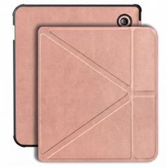 imoshion Klappbare Klapphülle Kobo Libra Colour - Rosé gold