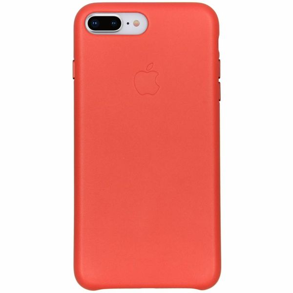 Apple Leder-Case Orange für das iPhone 8 Plus / 7 Plus