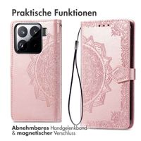 imoshion Mandala Klapphülle für das Xiaomi 15 - Rose Gold