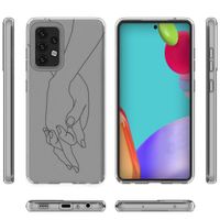 imoshion Design Hülle für das Samsung Galaxy A52(s) (5G/4G) - Holding Hands