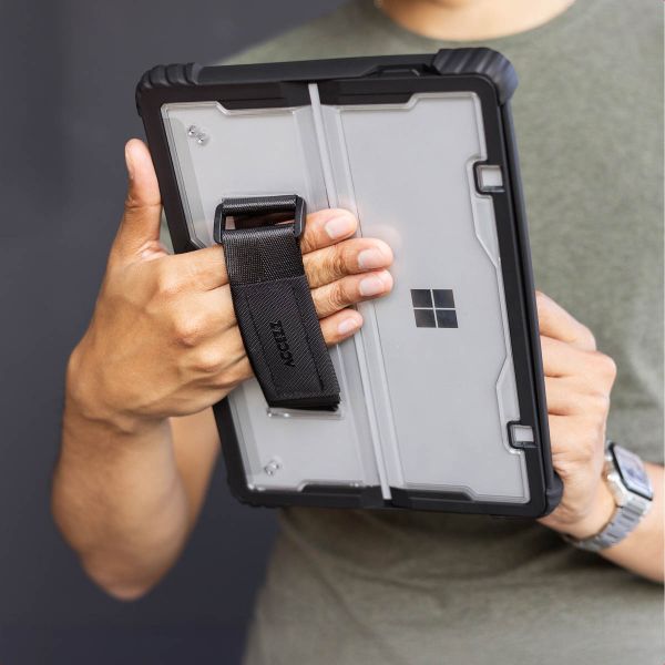 Accezz Robuste Hülle mit Ständer Microsoft Surface Pro 12 - Schwarz