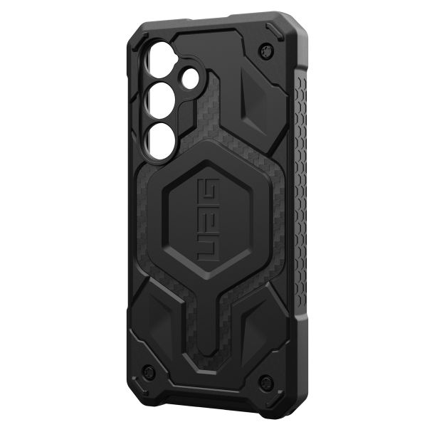 UAG Monarch Pro Backcover für das Samsung Galaxy S24 - Carbon Fiber