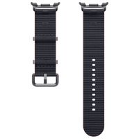 Samsung Original Athleisure Armband für das  Samsung Galaxy Watch 8 (40/44mm) / Classic (46mm) - M/L - Graphite