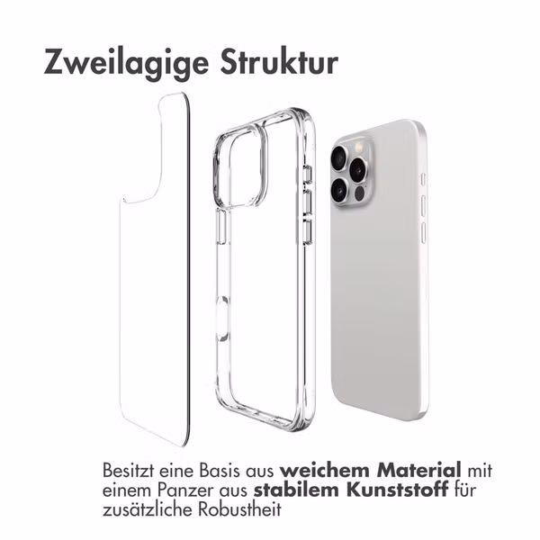 imoshion Rugged Air Case Apple iPhone 16 Pro - Transparent