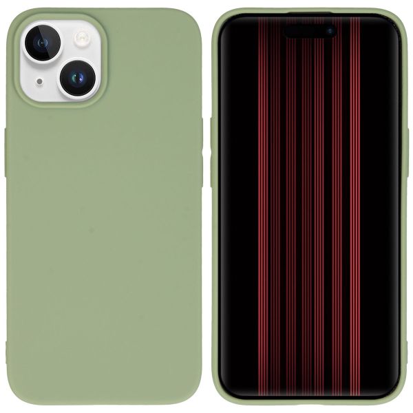 imoshion Color TPU Hülle für das iPhone 15 - Olive Green