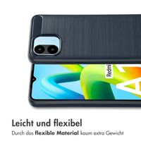 imoshion Brushed Back Cover für das Xiaomi Redmi A1 / A2 - Dunkelblau