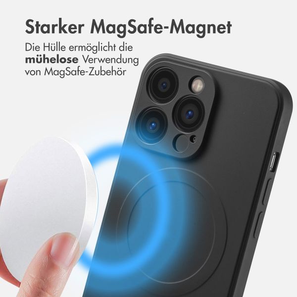 imoshion Color Back Cover mit MagSafe Apple iPhone 13 Pro - Schwarz