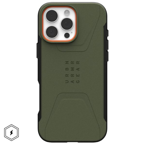 UAG Civilian Backcover MagSafe Apple iPhone 16 Pro Max - Olive Drab
