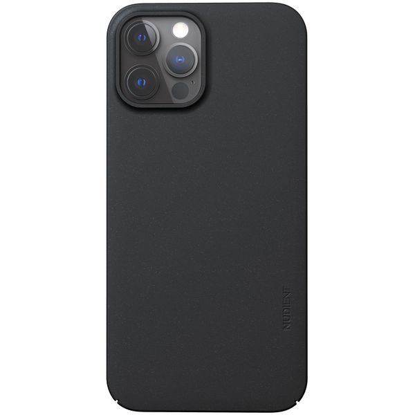 Nudient Thin Case für das iPhone 12 Pro Max - Ink Black