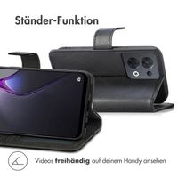 imoshion Luxuriöse Klapphülle für das Oppo Reno 8 5G - Schwarz