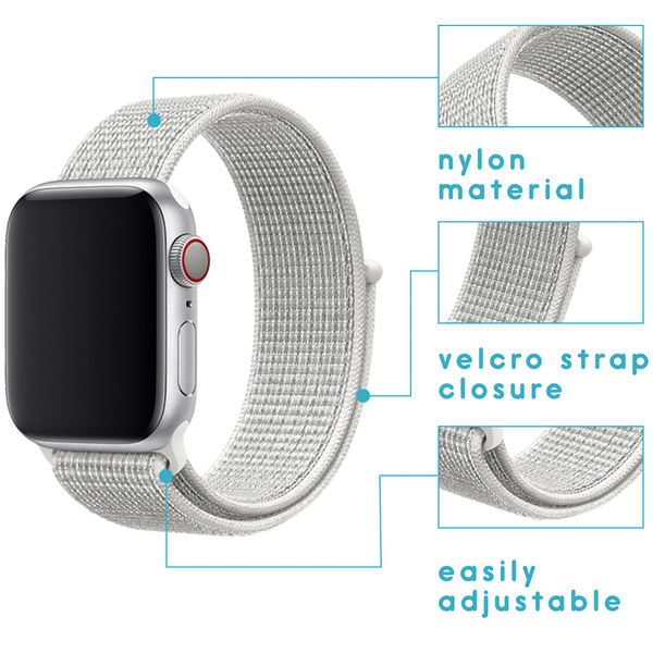 imoshion Nylon-Armband Apple Watch Series 1-10 / SE / Ultra (2) - 42/44/45/46/49 mm