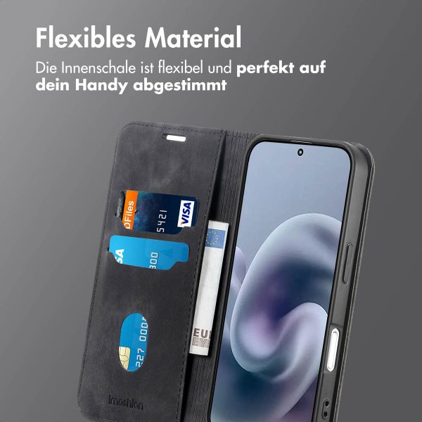 imoshion Slim Klapphülle Motorola Moto G86 Power - Schwarz