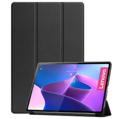 imoshion Trifold Klapphülle für das Lenovo Tab P12 Pro - Schwarz