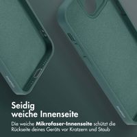 imoshion Color Back Cover mit MagSafe Apple iPhone 13 Mini - Dunkelgrün