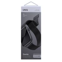 Uniq Dante Mesh-Stahlarmband für die Apple Watch Series 1 bis 9 / SE (38/40/41 mm) | Series 10 (42 mm) - Graphit