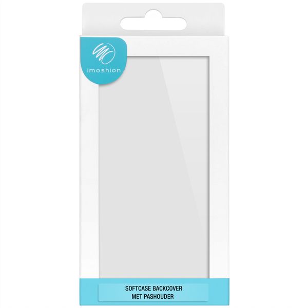 imoshion Soft Case Back Cover mit Kartenfach Galaxy A71 -Transparent