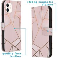 imoshion Design TPU Klapphülle für das iPhone 11 - Pink Graphic