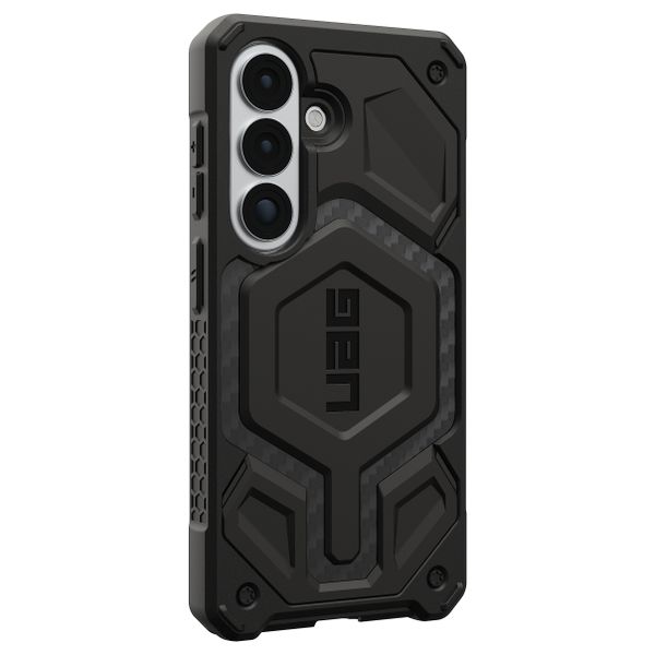 UAG Monarch Pro Backcover Samsung Galaxy S26 - Carbon Fiber
