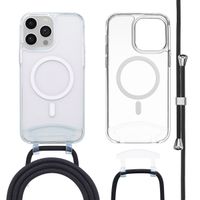 imoshion MagSafe Hülle mit abnehmbarem Band für das Apple iPhone 14 Pro Max - Transparent