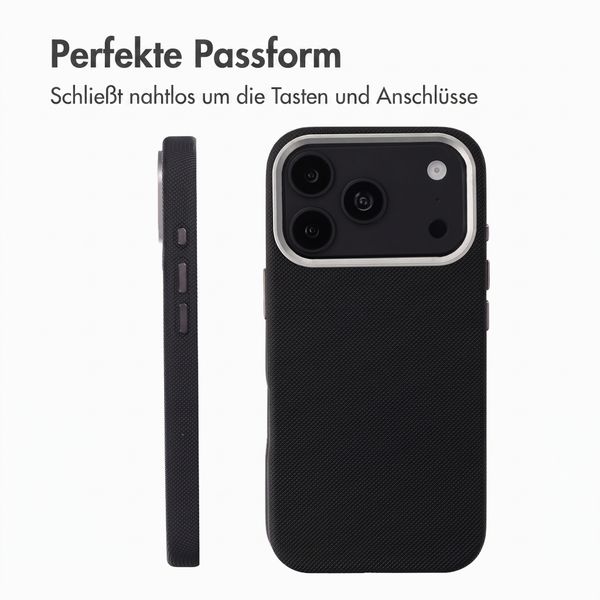 Accezz Mesh Backcover mit MagSafe Apple iPhone 17 Pro Max - Schwarz