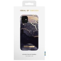 iDeal of Sweden Fashion Back Case für das Apple iPhone 11 - Golden Twilight Marble
