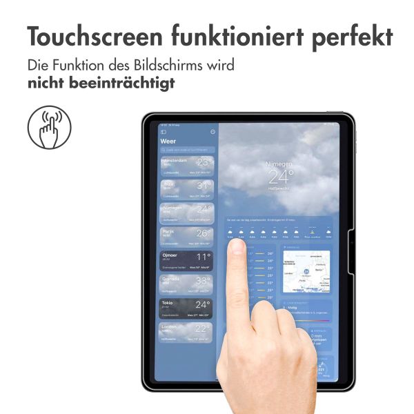 imoshion Displayschutz aus gehärtetem Glas Apple iPad Pro 13 (2025) M5 / (2024) M4 / Air 13 Zoll (2025) M3 / (2024) M2