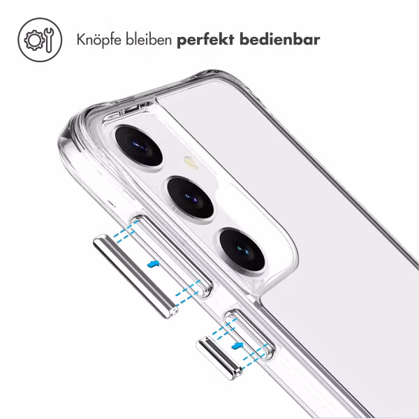 imoshion Rugged Air Case Samsung Galaxy S25 Plus - Transparent