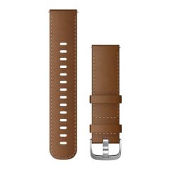 Garmin Lederarmband -   Garmin 22 mm Anschluss - Braun