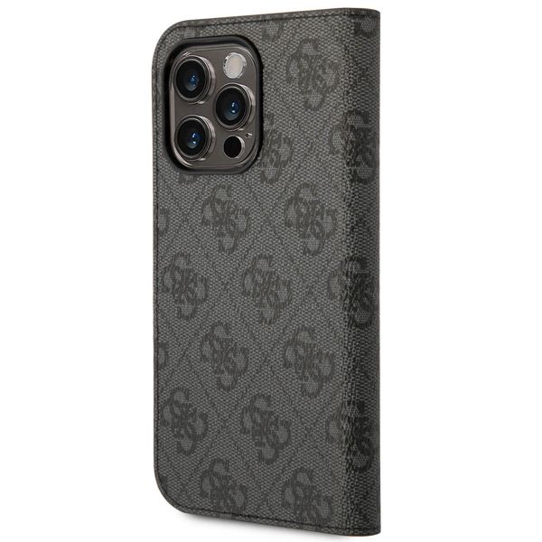 Guess 4G Logo Klapphülle Apple iPhone 14 Pro - Schwarz