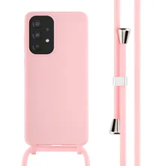 imoshion SilikonHülle mit Band Samsung Galaxy A33 - Rosa