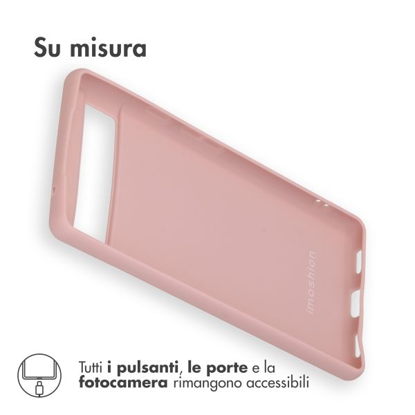 imoshion TPU Color Cover Google Pixel 6a - Dusty Pink