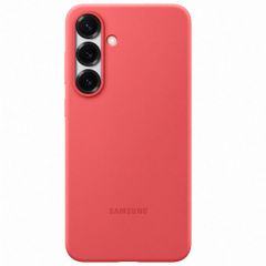 Samsung Original Silikon Cover für das Samsung Galaxy S25 Plus - Rot