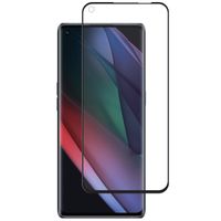 Selencia Premium Screen Protector aus gehärtetem Glas für das Oppo Find X3 Neo - Schwarz