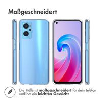 Accezz TPU Clear Cover für das Oppo A96 - Transparent