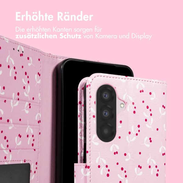 imoshion Design Klapphülle Samsung Galaxy A56 - Blush Berries