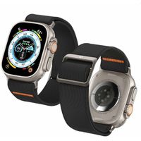 Spigen Lite Fit Ultra Armband für das  Apple Watch Series 1 t/m 11 / SE / Ultra (44/45/46/49 mm) - Schwarz