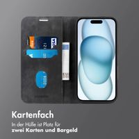 imoshion Slim Klapphülle Apple iPhone 15 - Schwarz