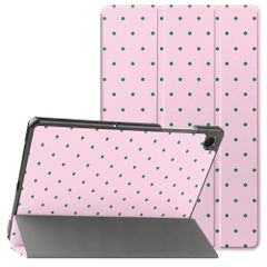 imoshion Design Trifold Klaphülle Samsung Galaxy Tab A11 Plus / A9 Plus - Happy Dots