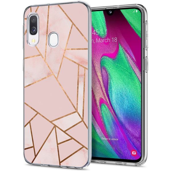 imoshion Design Hülle für das Samsung Galaxy A20e - Pink Graphic