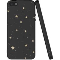 imoshion Design Hülle für das Apple iPhone 5 / 5s / SE - Sterne / Schwarz