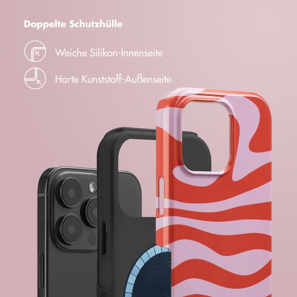 Selencia Vivid Rückabdeckung mit MagSafe Apple iPhone 16 Pro - Dream Swirl Pink
