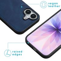 imoshion Entfernbare 2-1 Luxus Klapphülle Apple iPhone 17 - Blau