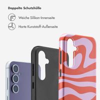 Selencia Vivid Back Cover Samsung Galaxy S23 FE - Dream Swirl Pink