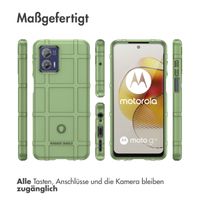 imoshion Rugged Shield Backcover Motorola Moto G73 - Dunkelgrün