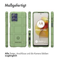 imoshion Rugged Shield Backcover für das Motorola Moto G73 - Grün