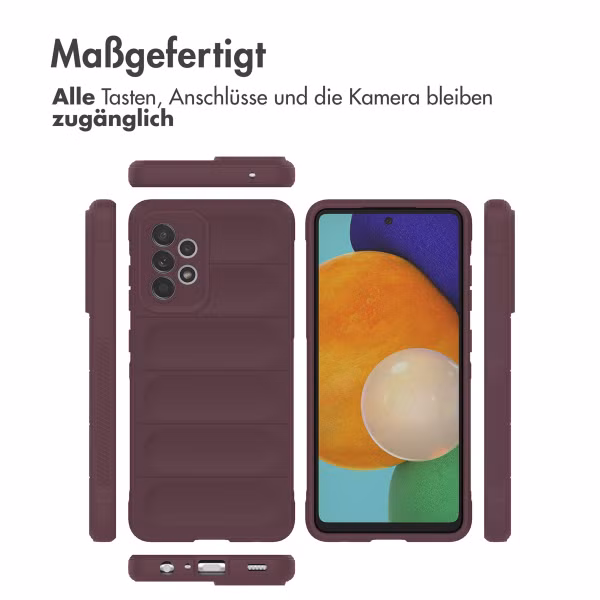 imoshion EasyGrip Backcover Samsung Galaxy A52(s) (5G/4G) - Aubergine